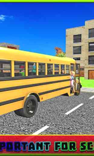 Bus scolaire simulator pilote 3