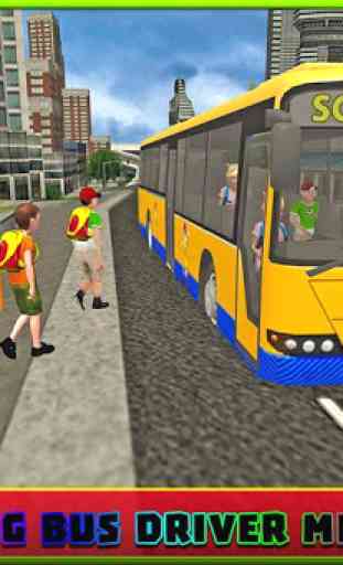 Bus scolaire simulator pilote 4