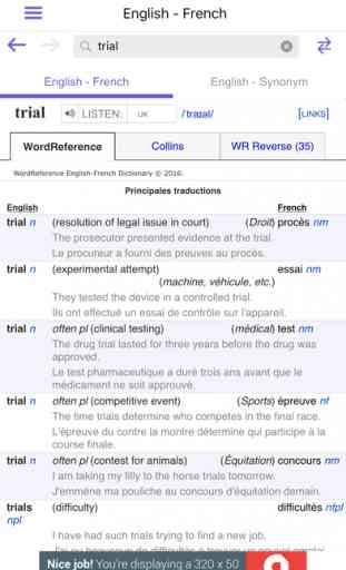 Dictionnaire Anglais WordReference.com 1