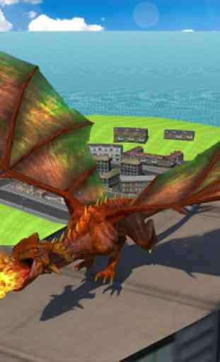 Dragon volant Mania Simulation 4