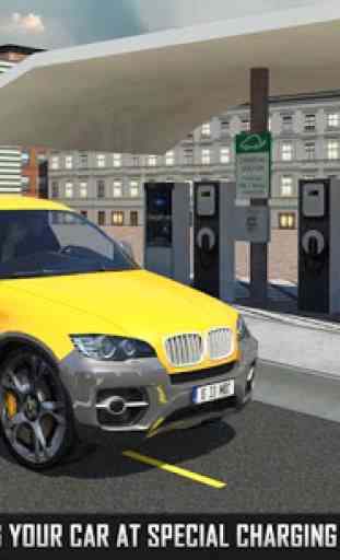 Électrique Taxi Car Simulator 4