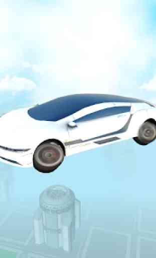 Futuristic Flying Car Driving 2