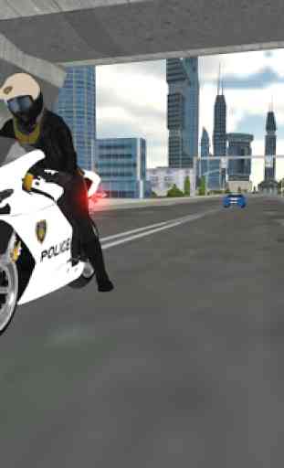 Police Moto Bike Simulator 3D 3
