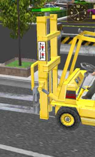 Real City Forklift Défi 3