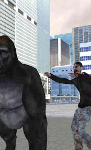 Real Gorilla vs Zombies - City 3