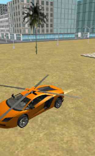 Flying  Helicopter Car 3D Free 4