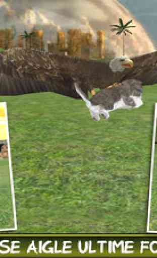 Sauvage aigle simulateur de vol 3D 3