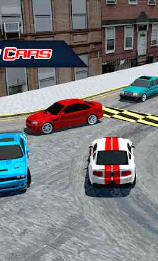 Sports Car Driving in City 4