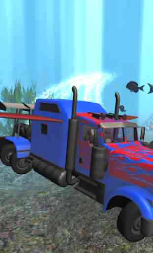 Submarine Transformer Truck 3D 1