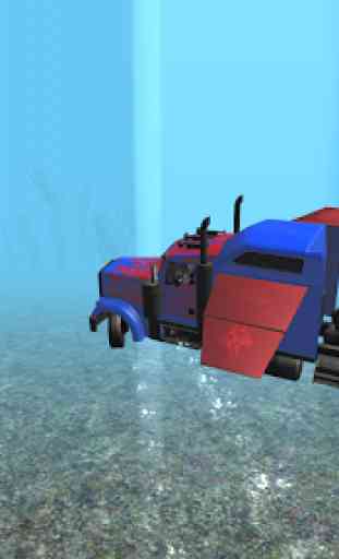 Submarine Transformer Truck 3D 3
