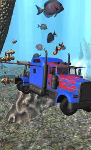 Submarine Transformer Truck 3D 4