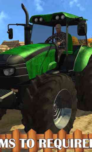 Tracteur agricole entraînement 3