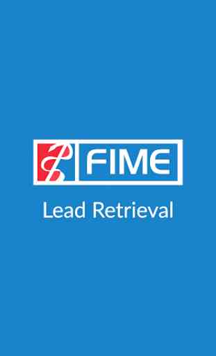 FIME Lead Retrieval 3