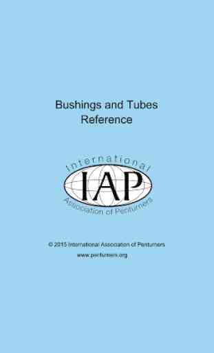 IAP Bushing & Tubes Reference 1