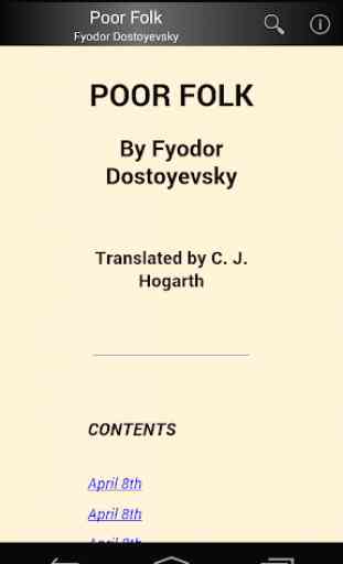 Poor Folk by Dostoyevsky 1