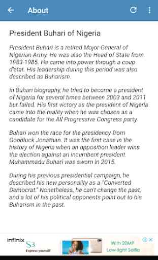 President Buhari Biography 4
