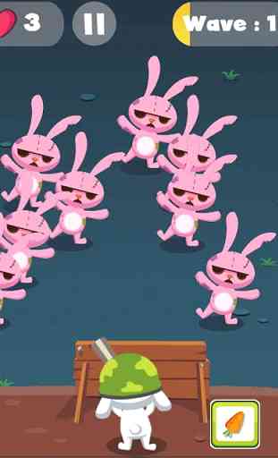 Rabbit Zombie Defense 2
