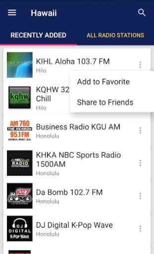 Hawaii Radio Stations - USA 2