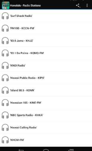 Honolulu - Radio Stations 1