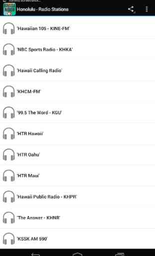 Honolulu - Radio Stations 2
