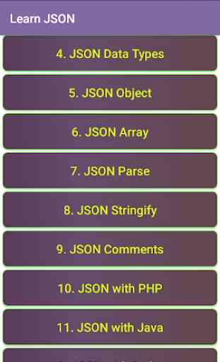 Learn JSON 1