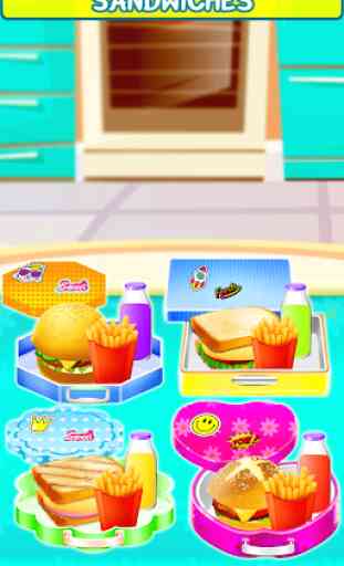 Lunchbox - School Cooking Game, Color by Number 1