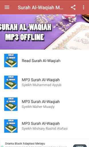 MP3 SURAH AL-WAQIAH OFFLINE 1