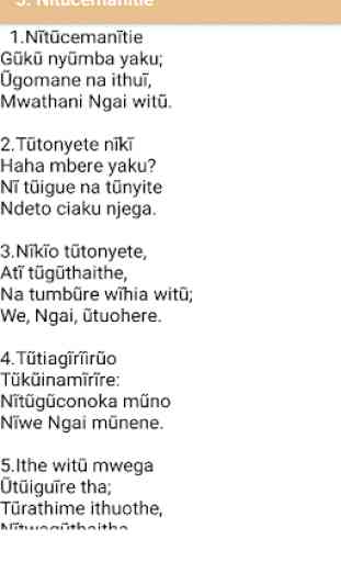 Nyimbo Cia Kuinira Ngai - Offline 2