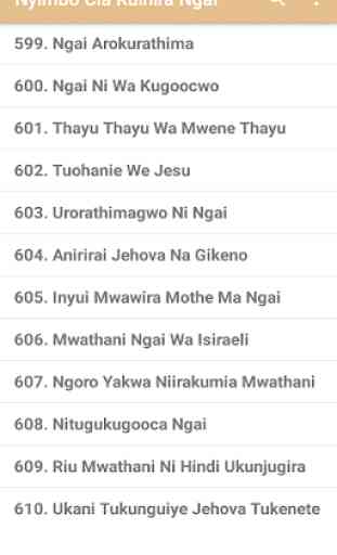 Nyimbo Cia Kuinira Ngai - Offline 3