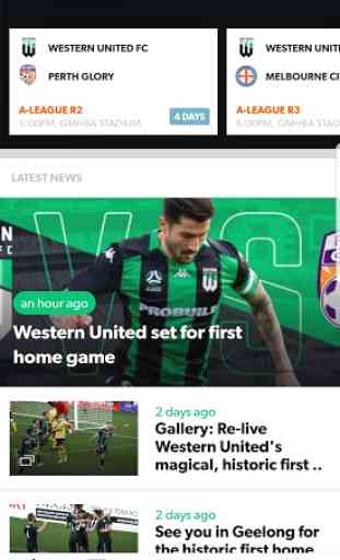 Western United FC Official App 3