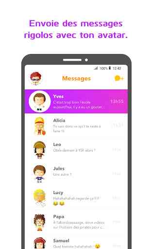 Xooloo Messenger kids - Safer kids' messenger app 1