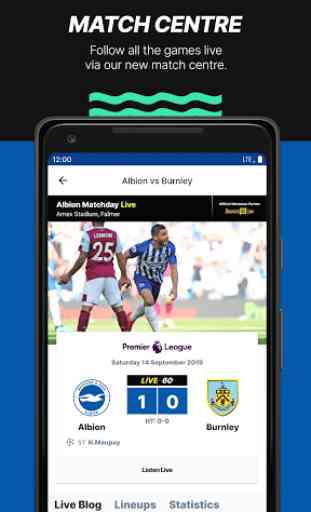 Brighton & Hove Albion FC Official App 3