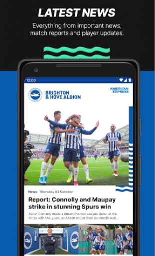 Brighton & Hove Albion FC Official App 4