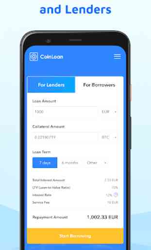 CoinLoan – Crypto Lending Platform 2