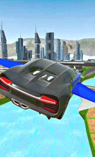 Modern Sports Flying SUV : Driving Simulator 3