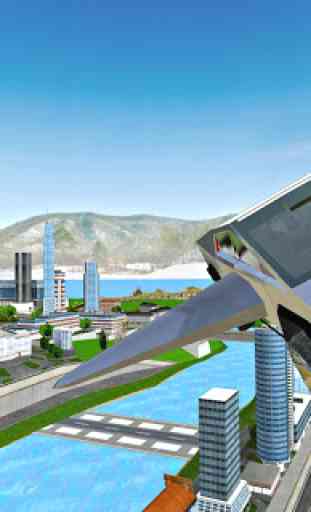 Modern Sports Flying SUV : Driving Simulator 4