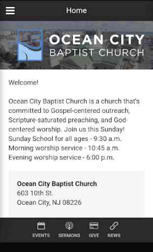 Ocean City Baptist Church 1