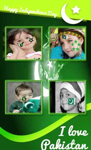 Pakistan Flag Face photo Maker 14 August 4