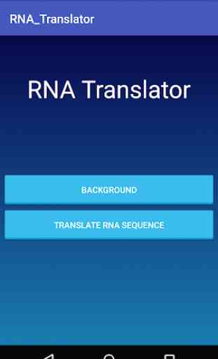RNA Translator 1