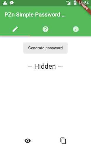 Simple password generator (PZn) 2