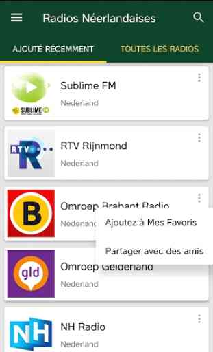Stations de radio Néerlandaises 1