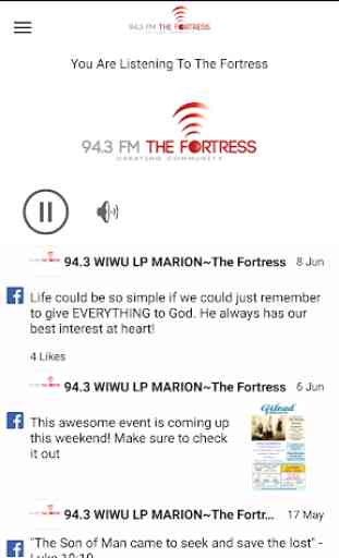 94.3 The Fortress WIWU-FM 1