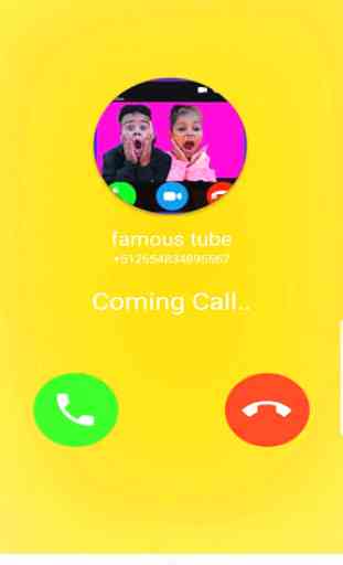 chat contact call famous tube family chat prank 1