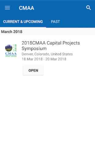 CMAA Conference App 2