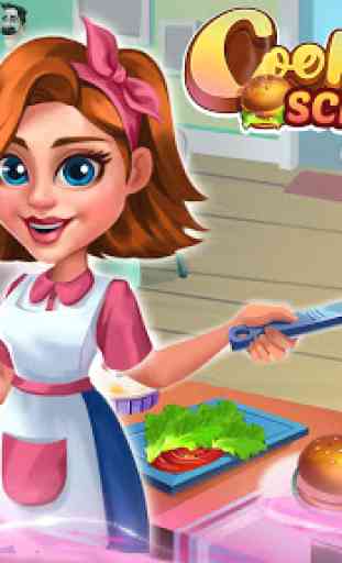 École de cuisine - Jeux de cuisine pour les filles 1