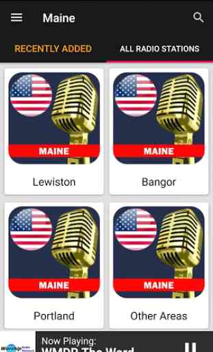 Maine Radio Stations - USA 3