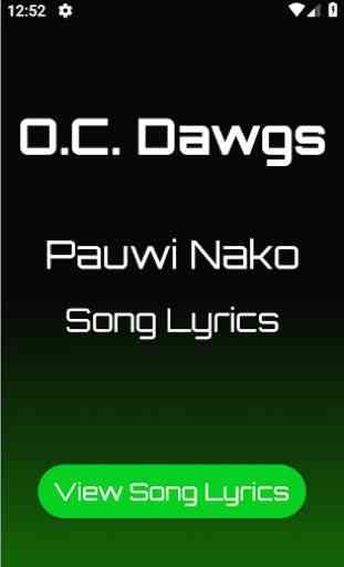 Pauwi Nako Song Lyrics 1