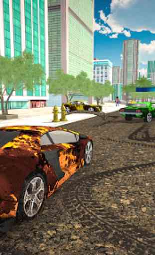 Stickman Car Wash Garage - Car Games 4