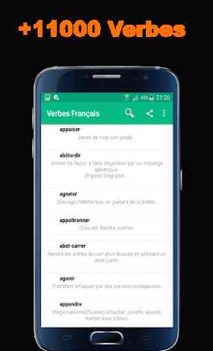 Verbes Français (conjugaison sans internet) 2