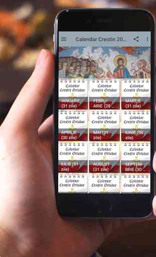 Calendar Creștin Ortodox 2020 2